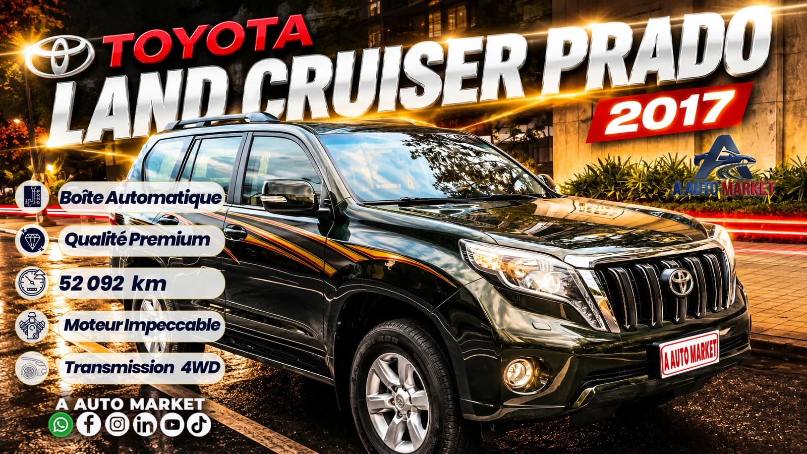 Toyota LAND CRUISER PRADO 2017 — photo 1
